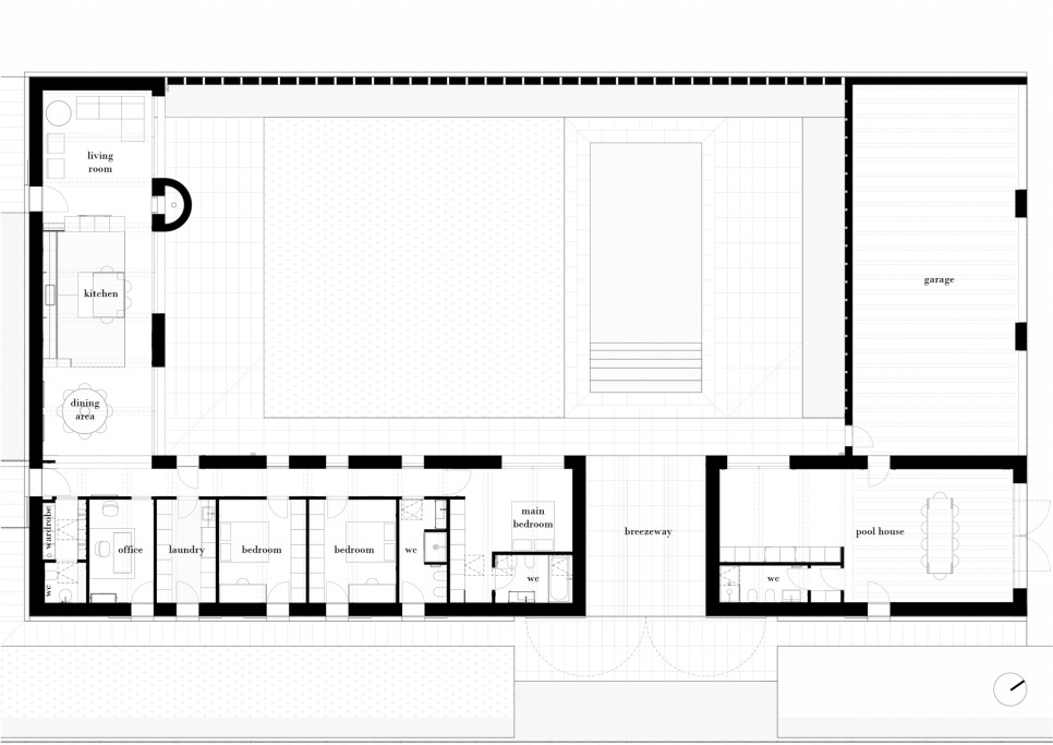 사막 속의 오아시스 같은 파티오 하우스, Dolor y Gloria House by Alberto Pizzoli Architetto