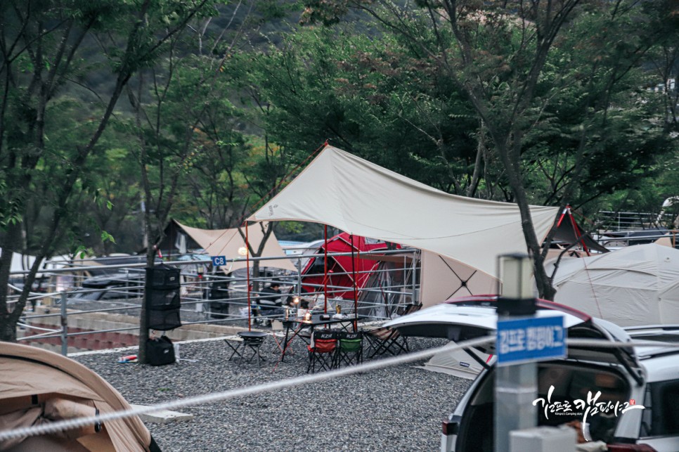 사계절 캠핑장박 중인 경주 문두리 캠핑장 캠핑후기