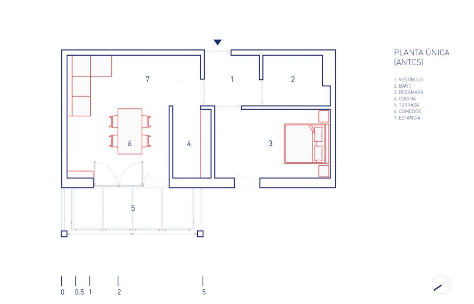 바르샤바 부부의 12평 아파트 인테리어, Białołęka Flat by All Arquitectura