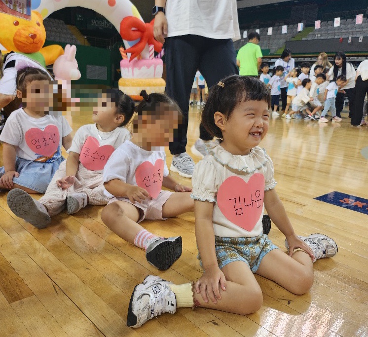 아줌마의 전력질주, 아이의 첫 운동회