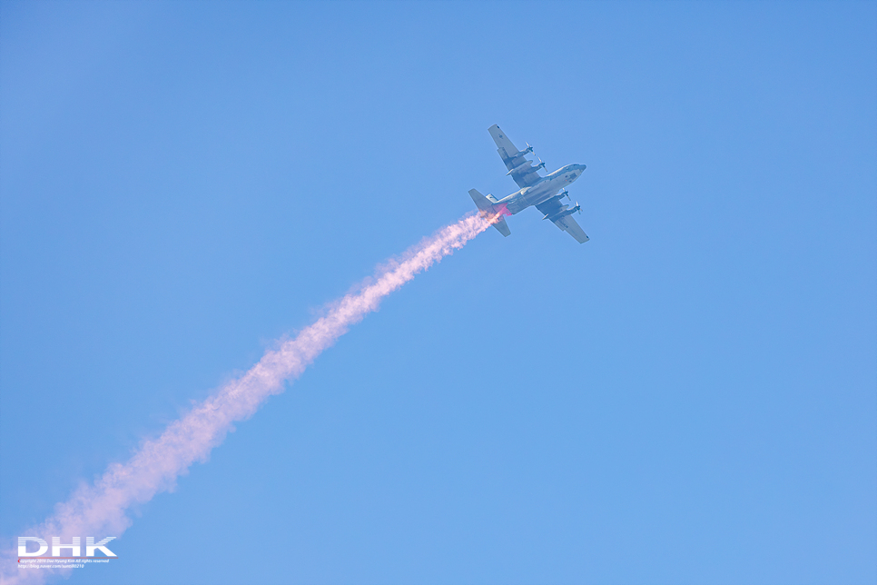 아덱스 2023 고공강하 시범 (ROKAF / ROKA Joint / C-130)