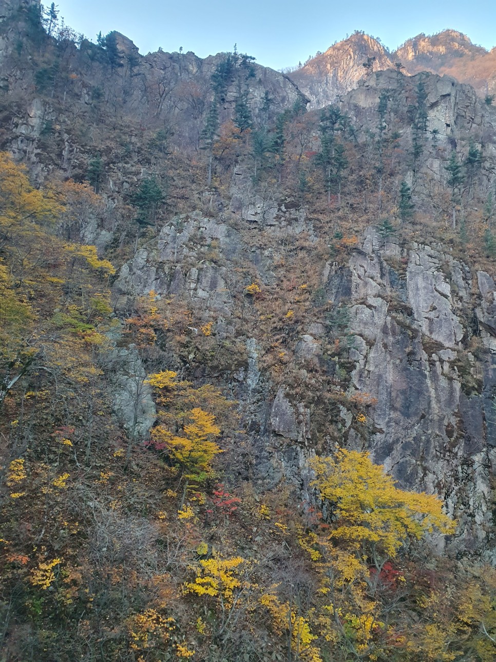 설악산 등산, 토왕골 별을따는소년들 가을 릿지