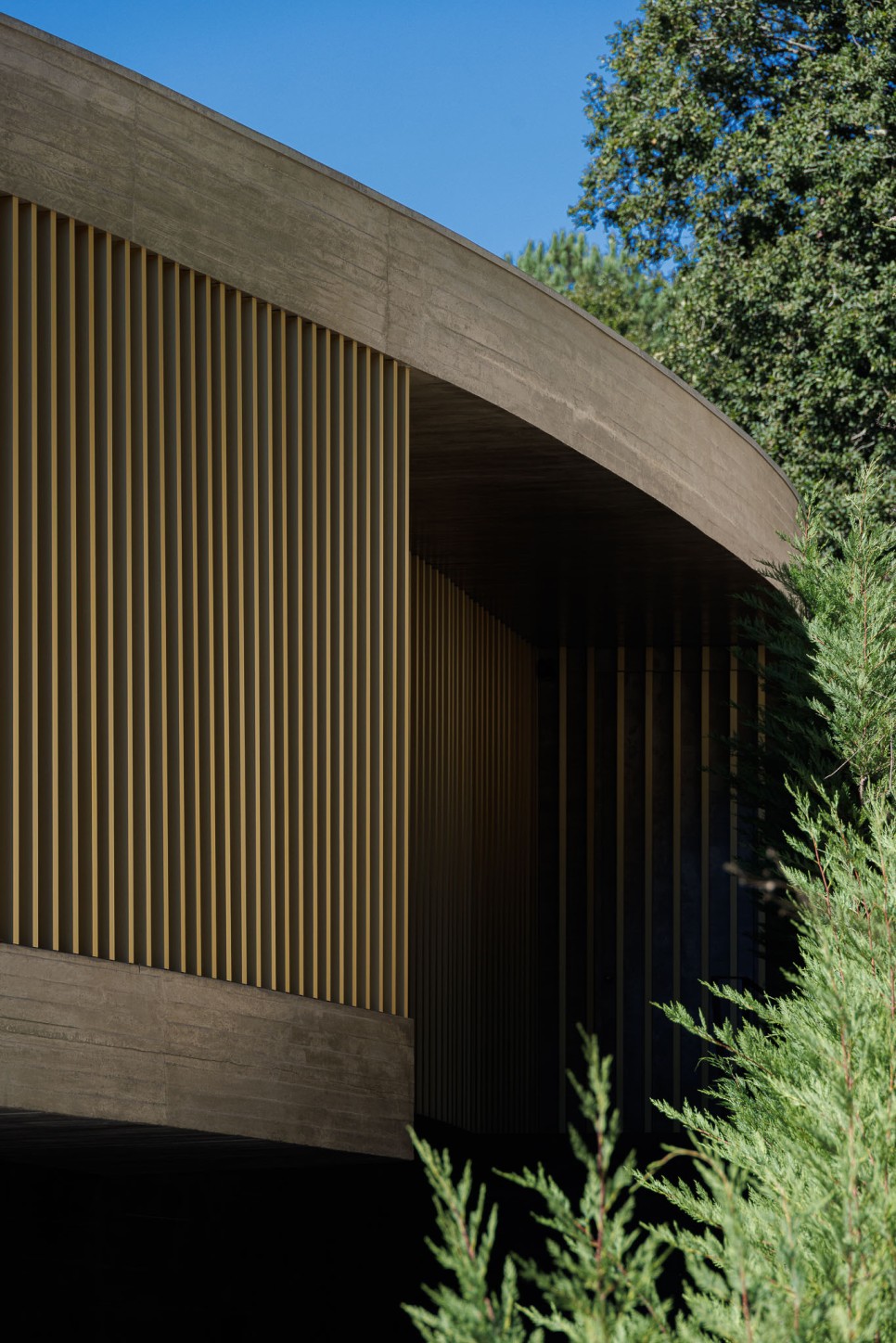 자연을 품어 안은, 수영장 일체형 주택, Casa De Bouro by Mutant Arquitectura & Design