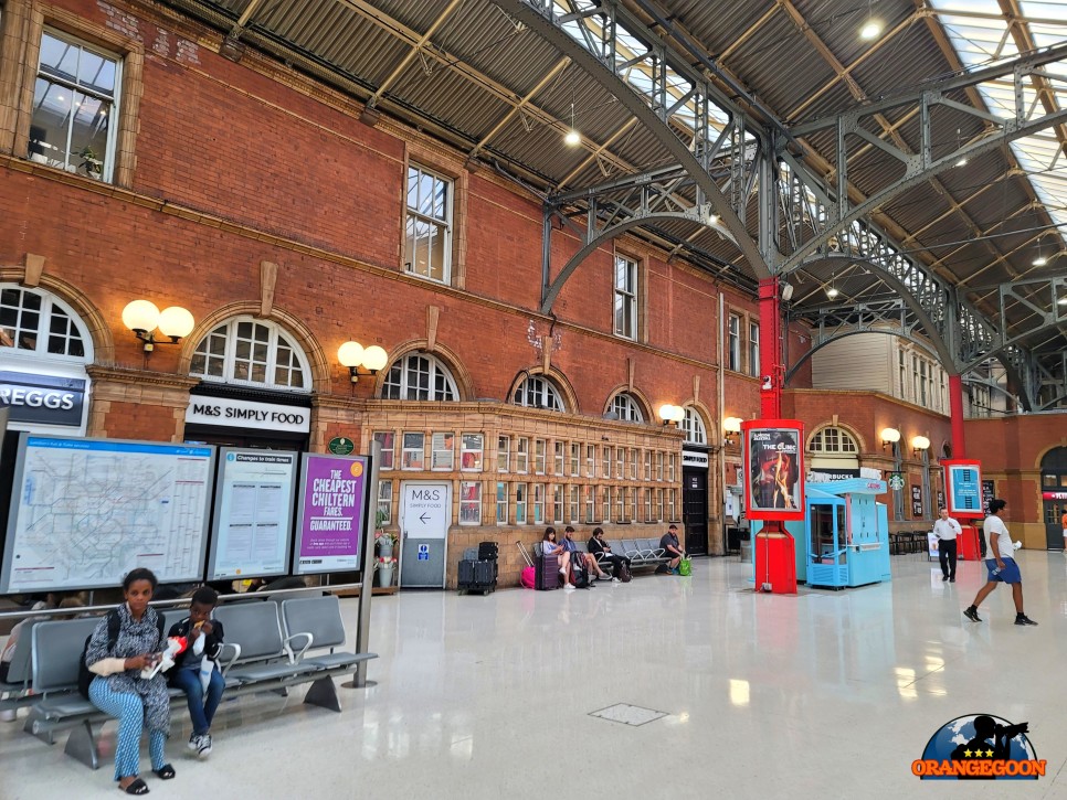 (영국 런던 / 런던 메릴본 역 #3) 런던의 숨겨진 또 다른 매력. 크기는 작아도 아름다운 기차역. London Marylebone Station