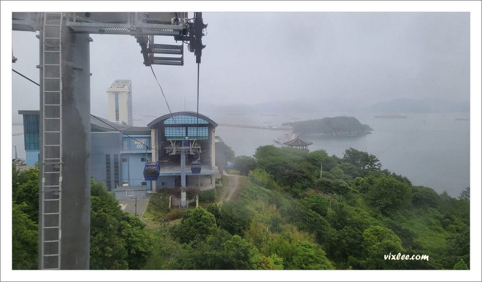 여수해상케이블카, 자가용시 돌산탑승장으로, 주차용이