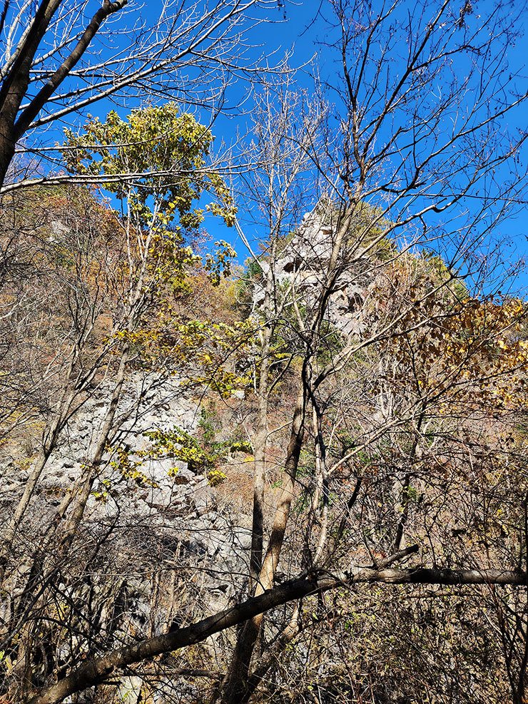 태백산 국립공원, 문수봉 코스 가을산행