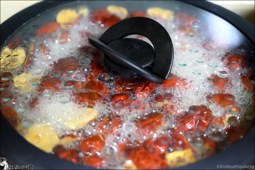 수제 대추청 만드는법 진한 대추차 만들기 대추생강청 끓이는법