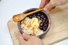 귀리 오트밀 먹는법 아침식사 메뉴 블루베리 그릭요거트볼 만들기