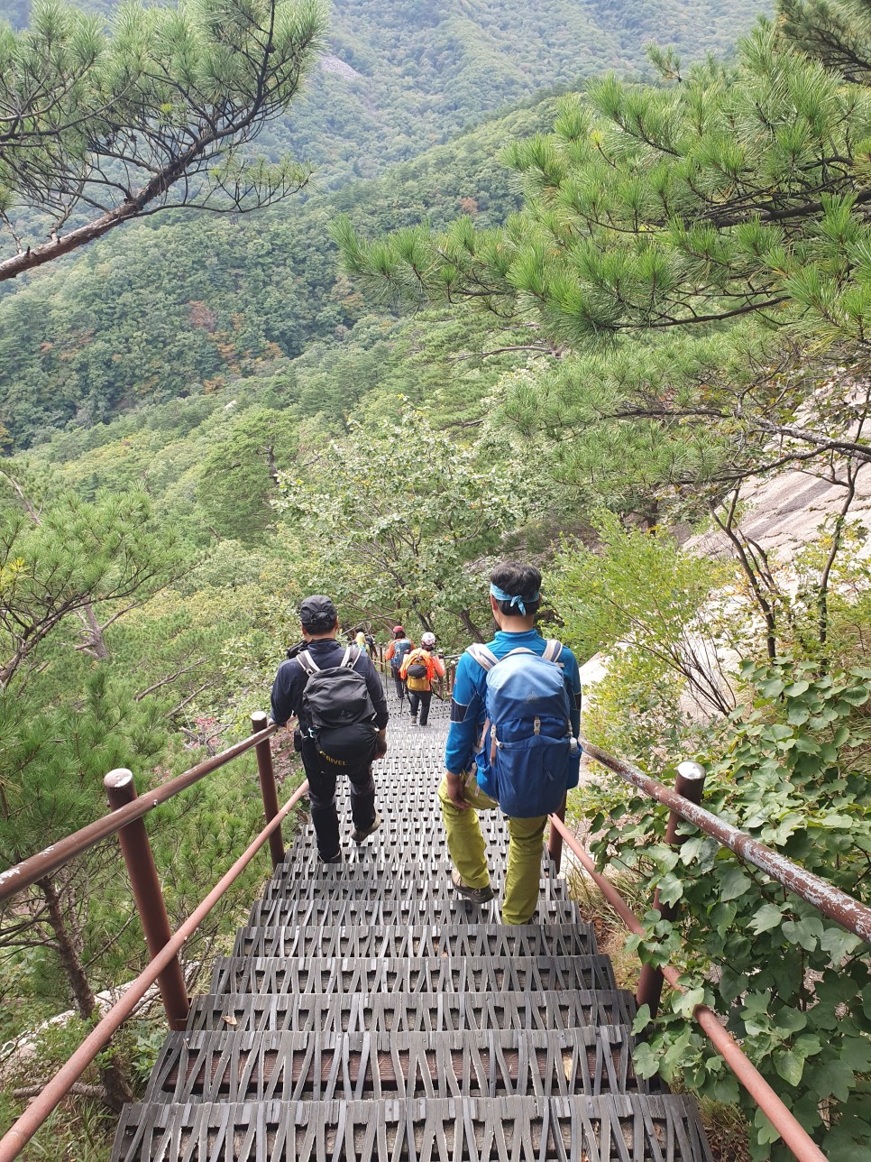 설악산 울산바위 나드리길 릿지 (지옥문~누운바위) 산행사진