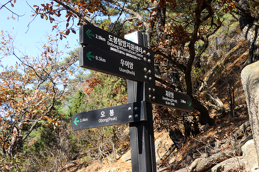 [북한산국립공원] 도봉산 포대능선~신선대~오봉~우이암 코스 / 가을단풍과 기암