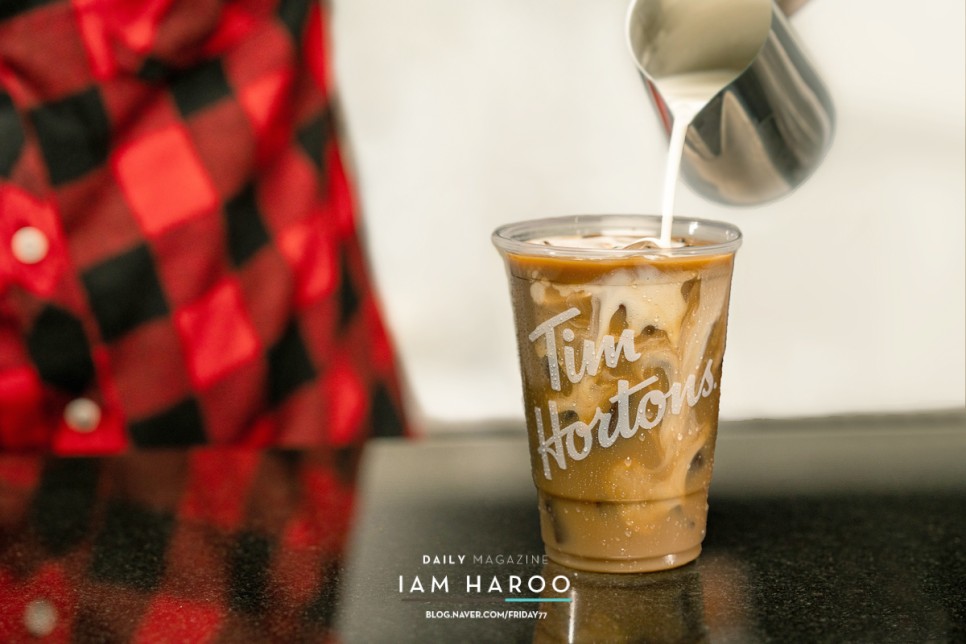 캐나다 커피 브랜드 팀 홀튼 1호점 국내 오픈 시그니처 메뉴는?