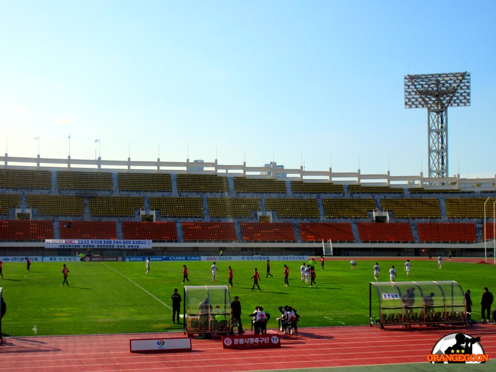 [2023.11.11 * 1/2, 전반전 화보] 창원시청 vs 포천시민축구단, 2023 K3리그 30R ~ 경남 창원, 창원 종합 운동장