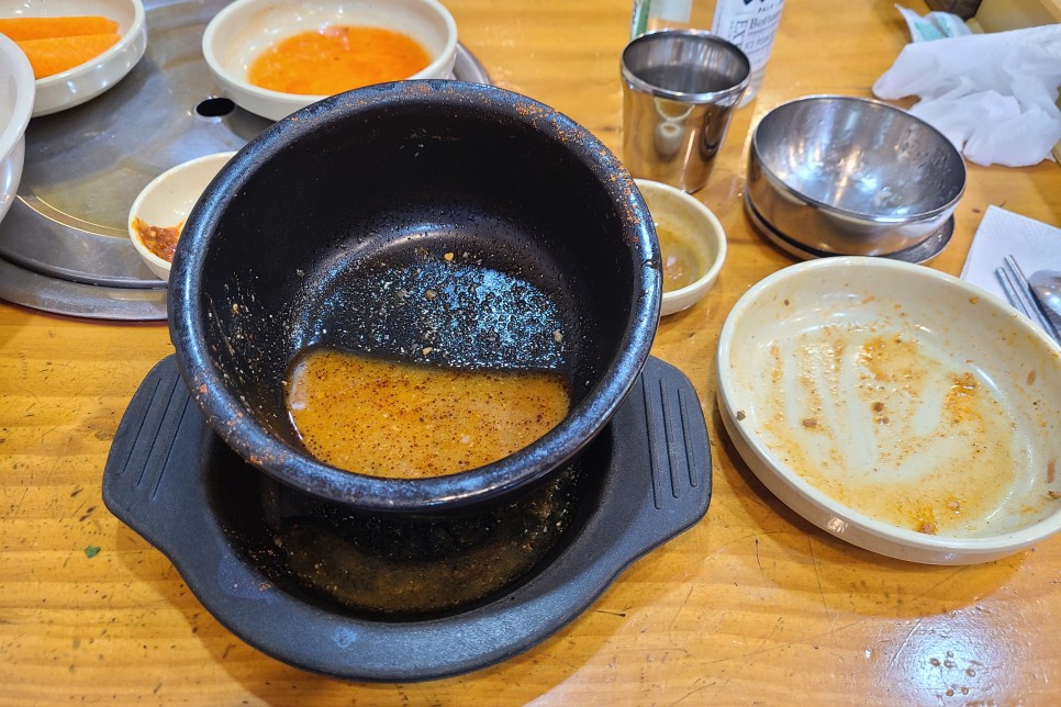 개봉동 맛집 오렌지감자탕 점심으로 든든하게 뼈해장국 먹고왔어요~