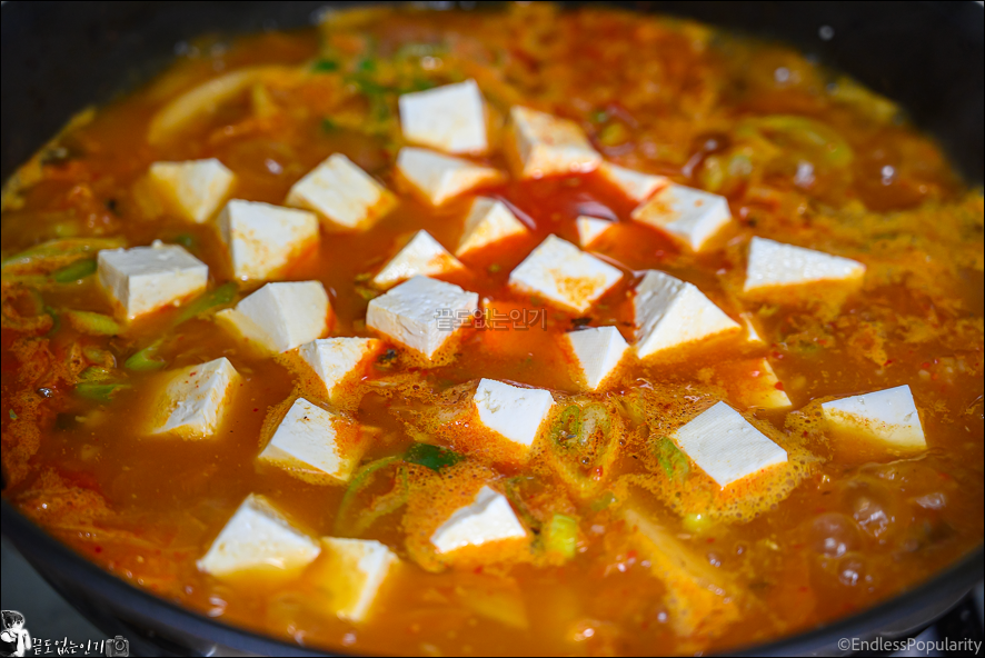 꽁치통조림 김치찌개 만드는법 꽁치김치찌개 맛있게 끓이는법