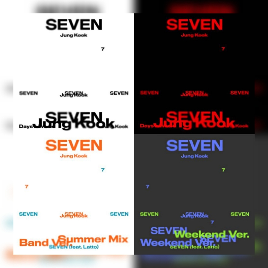 정국 - Seven 세븐 가사 해석, (feat. Latto) Clean Ver 클린 버전 곡정보 뮤비