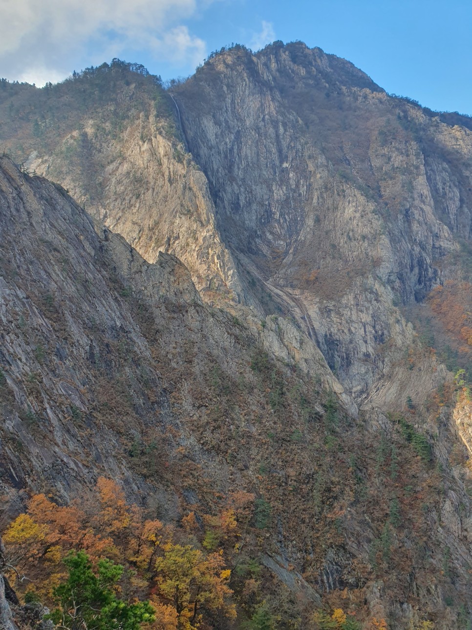 설악산 등산, 토왕골 별을따는소년들 가을 릿지