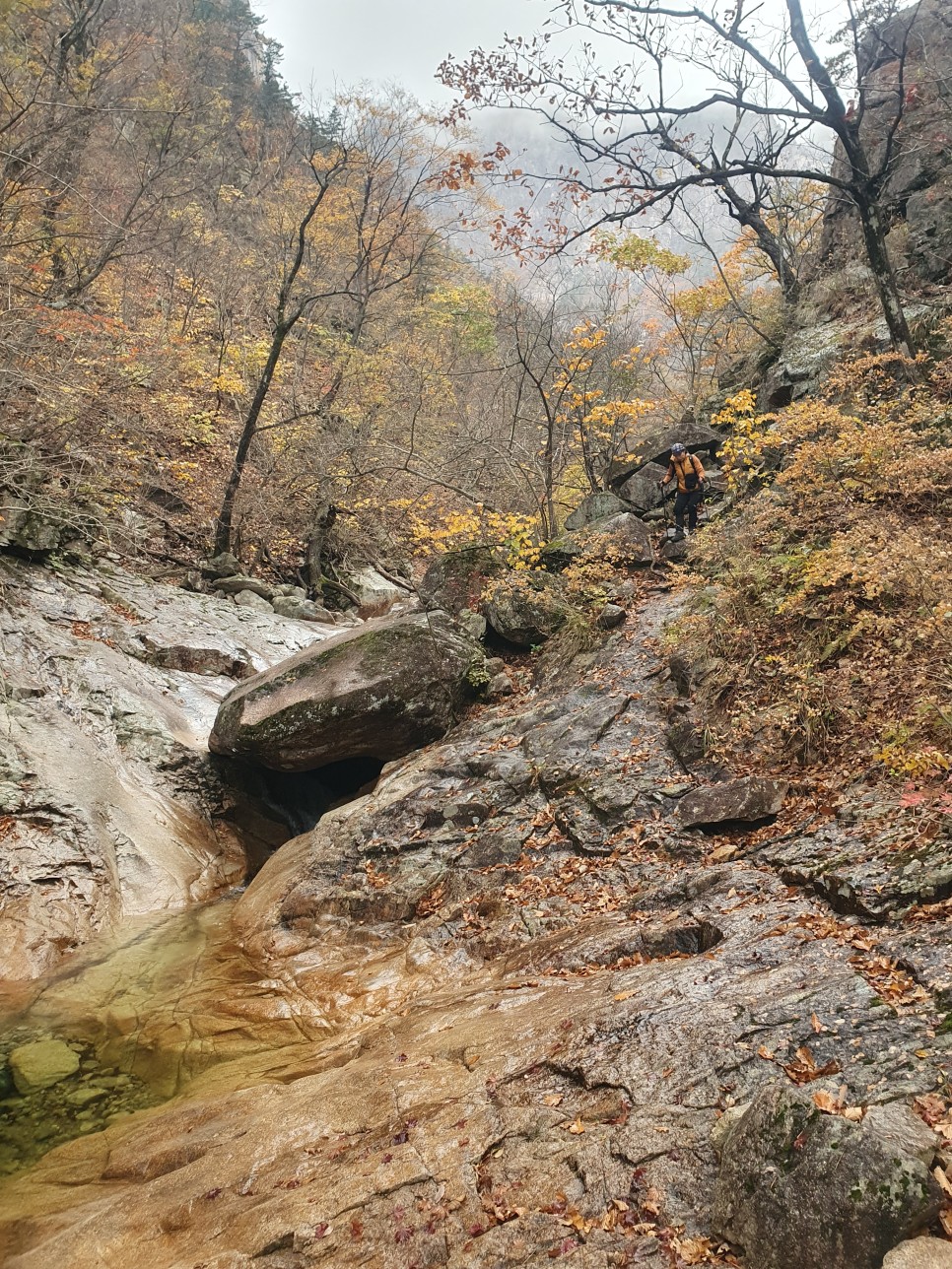 설악산 등산, 토왕골 별을따는소년들 가을 릿지