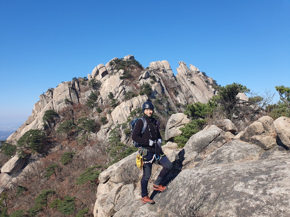 북한산 등산, 만경대 릿지 산행 (용암문~백운봉암문)