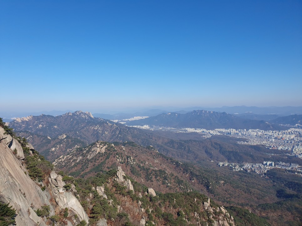 북한산 등산, 만경대 릿지 산행 (용암문~백운봉암문)