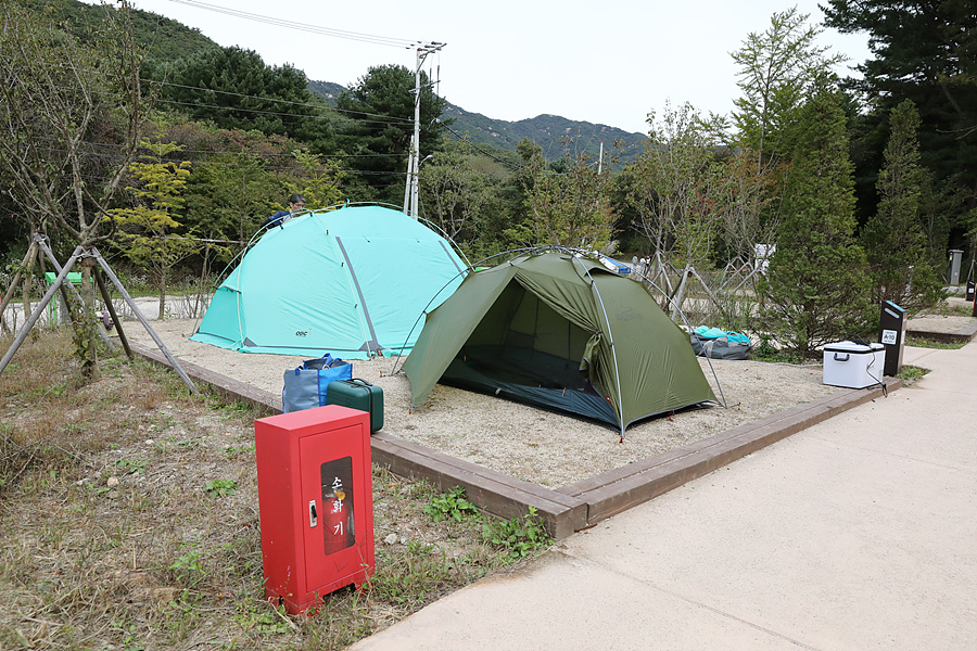 [국립공원야영장] 북한산국립공원 최초 '사기막야영장' 친환경 야영장 개장