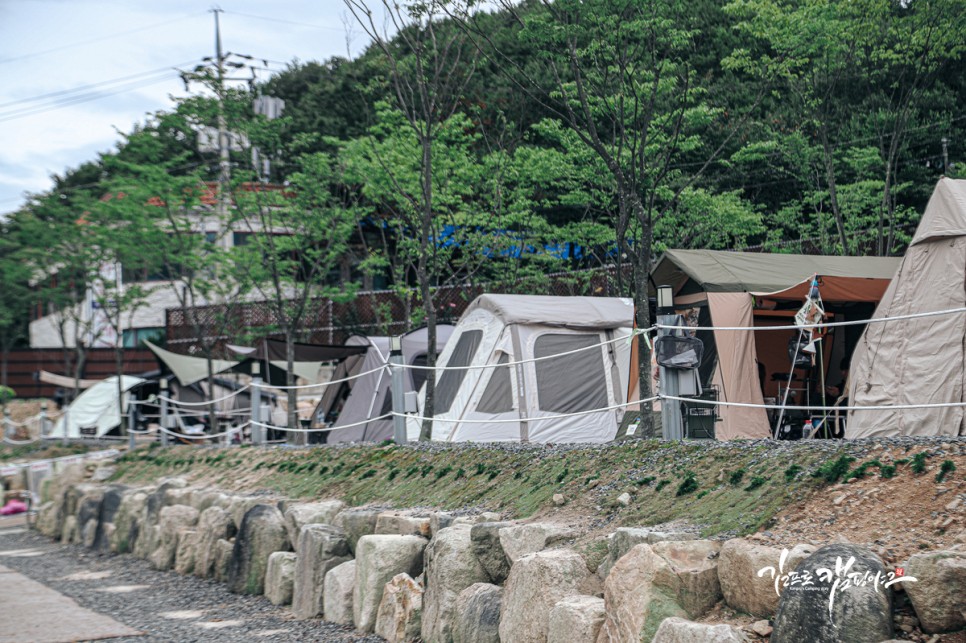 사계절 캠핑장박 중인 경주 문두리 캠핑장 캠핑후기