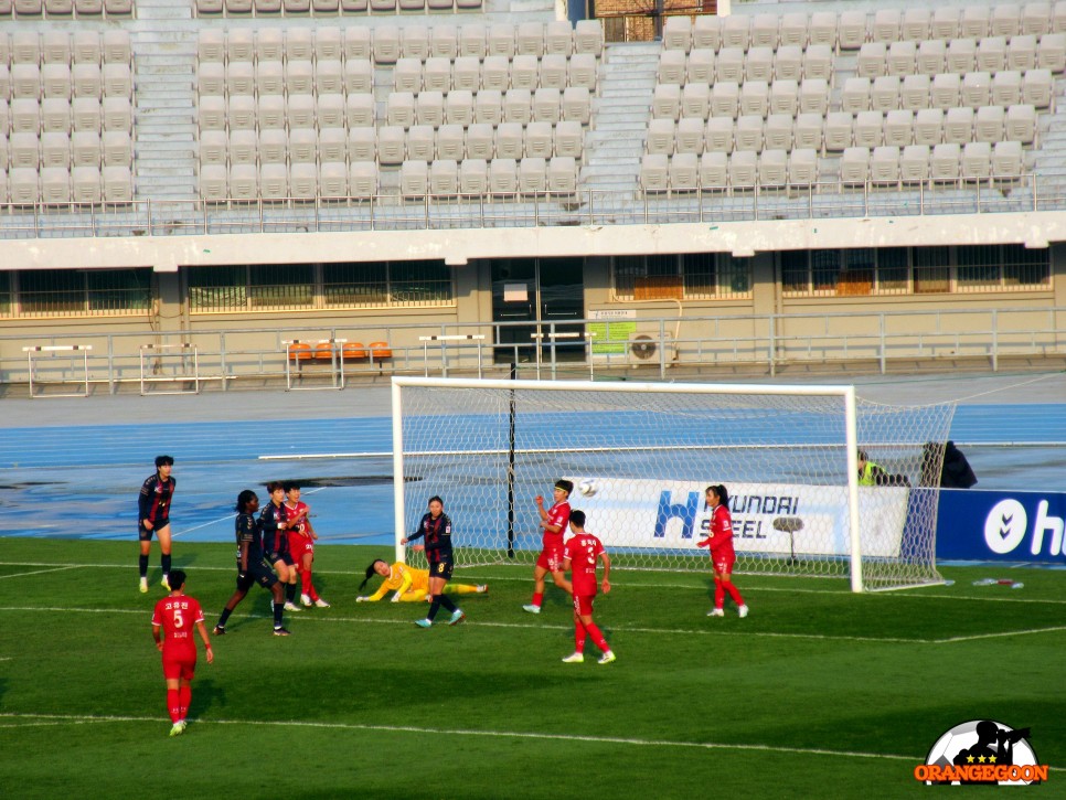 [2023.11.19 * 2/2, 후반전 화보] 수원 FC 위민 vs 인천 현대제철 레드엔젤스, 현대제철 2023 WK리그 챔피언결정전 1차전 ~ 경기 수원, 수원 종합 운동장