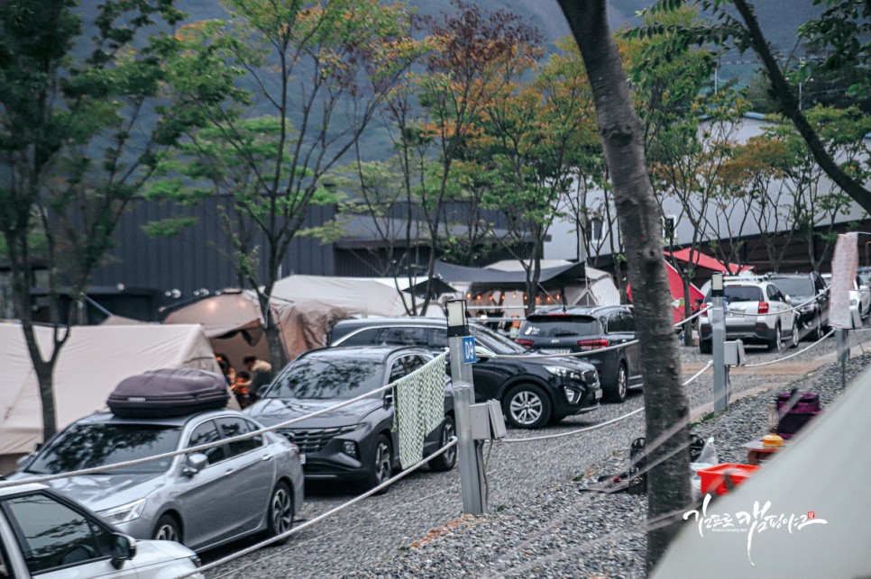 사계절 캠핑장박 중인 경주 문두리 캠핑장 캠핑후기