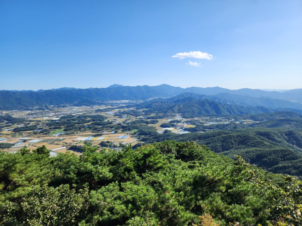 백두대간 34구간(중재-봉화산-복성이재-사치재-매요마을-고남산-여원재) 산행('23.10.01)