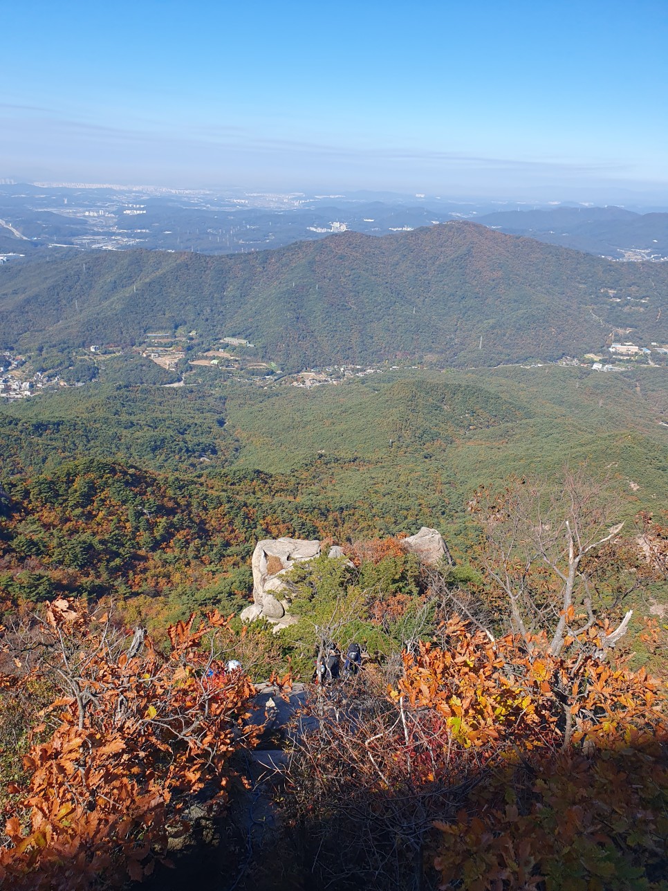 북한산 등산, 백운대 단풍 릿지 (파랑새릿지~ 백운대 ~ 김계남릿지~서벽밴드 ~ 시발클럽)