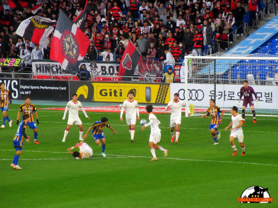 [2023.11.12 * 1/2, 전반전 화보] 울산 현대 vs 포항 스틸러스, 하나원큐 K리그1 2023 36R ~ 울산 남구, 문수 축구 경기장 *2023년 마지막 동해안더비*