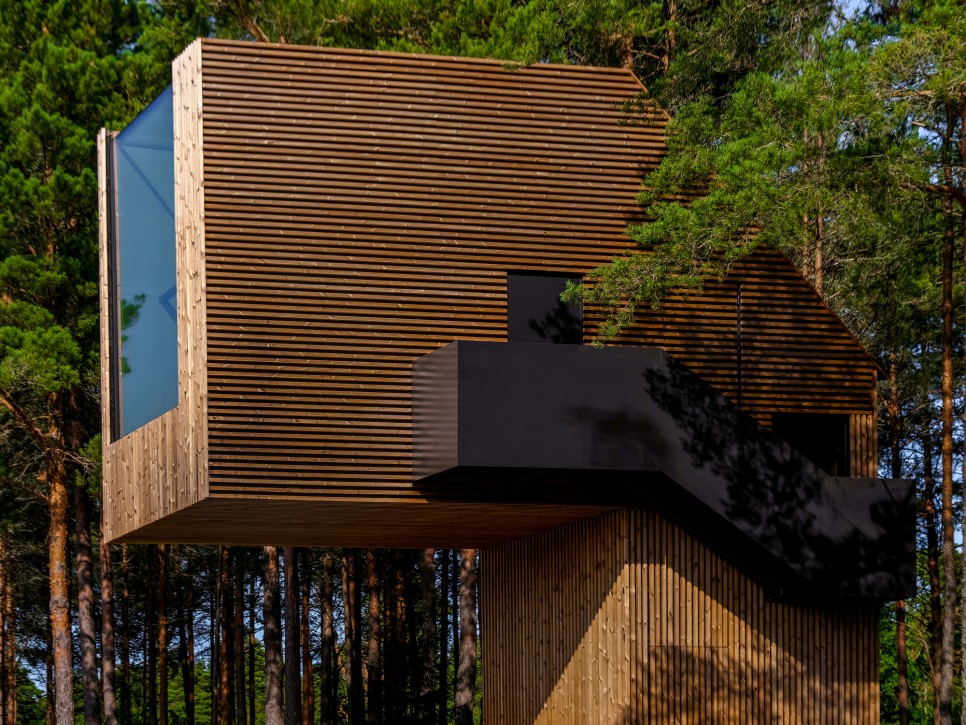 모듈식 트리 하우스! 호젓한 휴식을 위한 숙소, Piil Tree House Retreat by Arsenit