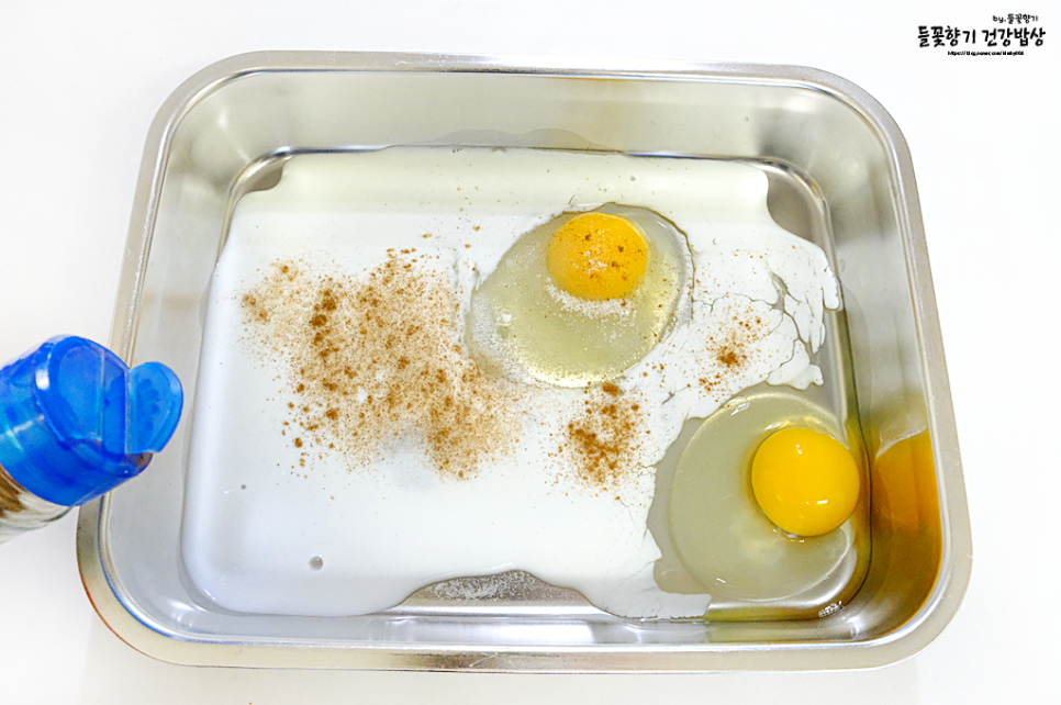 카페 프렌치 토스트 만들기 계란물 식빵 계란 토스트 레시피 식빵요리
