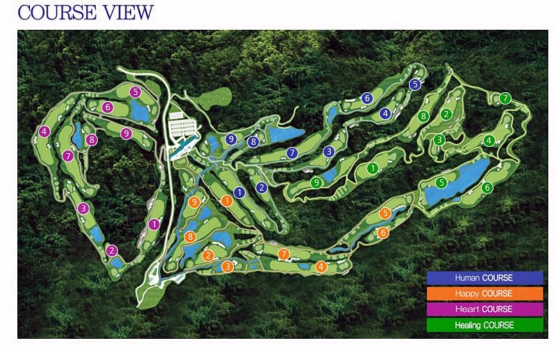 나주 해피니스CC 화순CC 골프장 1박2일 골프 즐기기