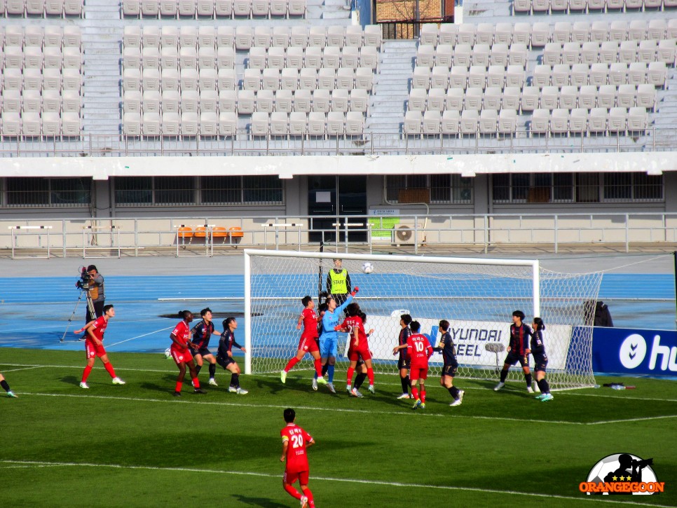 [2023.11.19 * 1/2, 전반전 화보] 수원 FC 위민 vs 인천 현대제철 레드엔젤스, 현대제철 2023 WK리그 챔피언결정전 1차전 ~ 경기 수원, 수원 종합 운동장