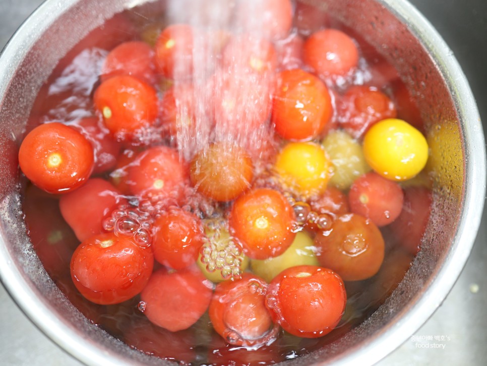 코스트코 칵테일토마토 세척 씻는법 오색 방울토마토 보관법