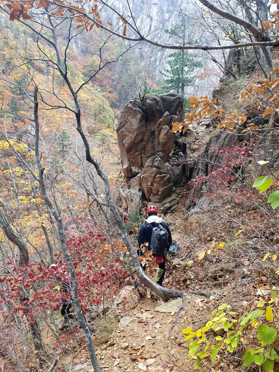 설악산 등산, 토왕골 별을따는소년들 가을 릿지