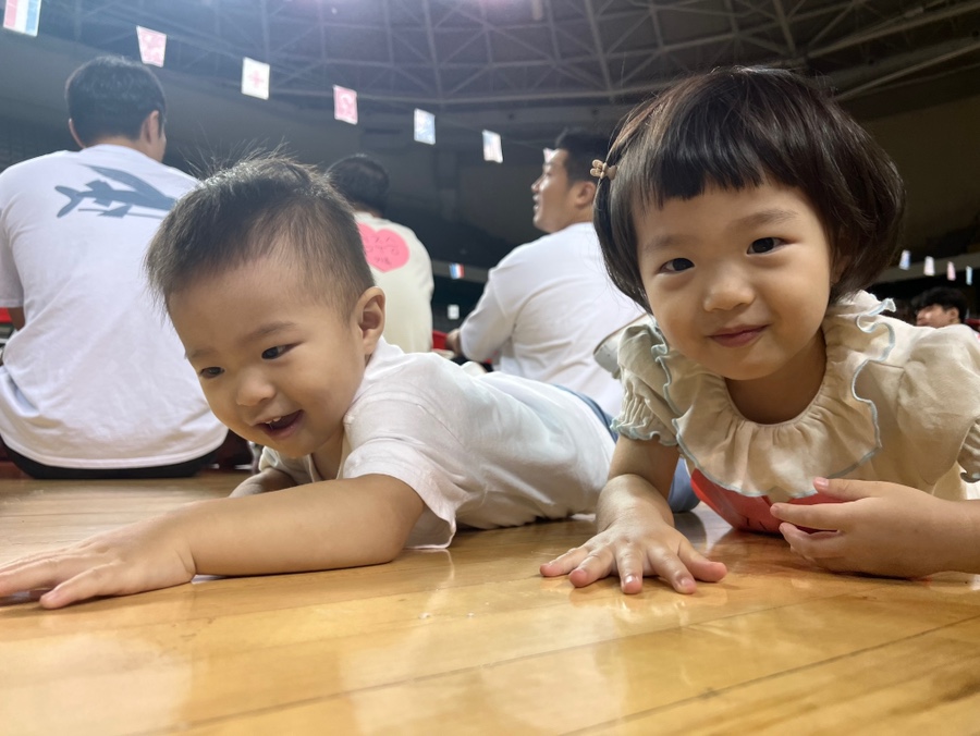 아줌마의 전력질주, 아이의 첫 운동회