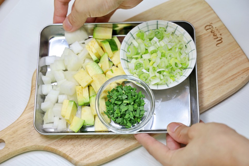 순두부찌개 끓이는법 칼칼한 양념장 레시피