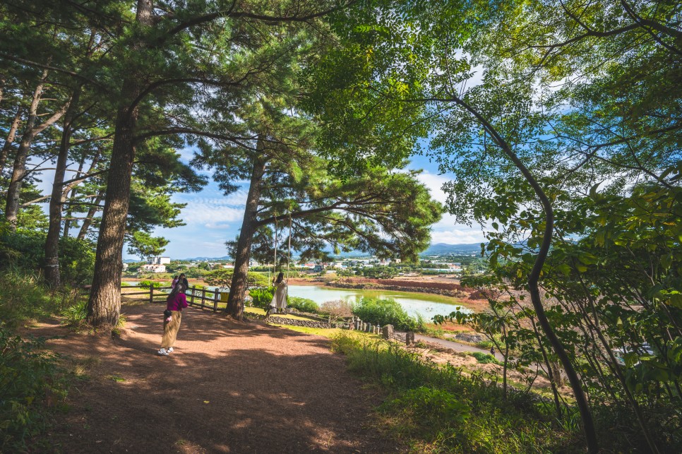 제주도 인스타그램 핫플레이스 수산봉 그네 인생 사진_10월 제주도 가볼 만한 곳