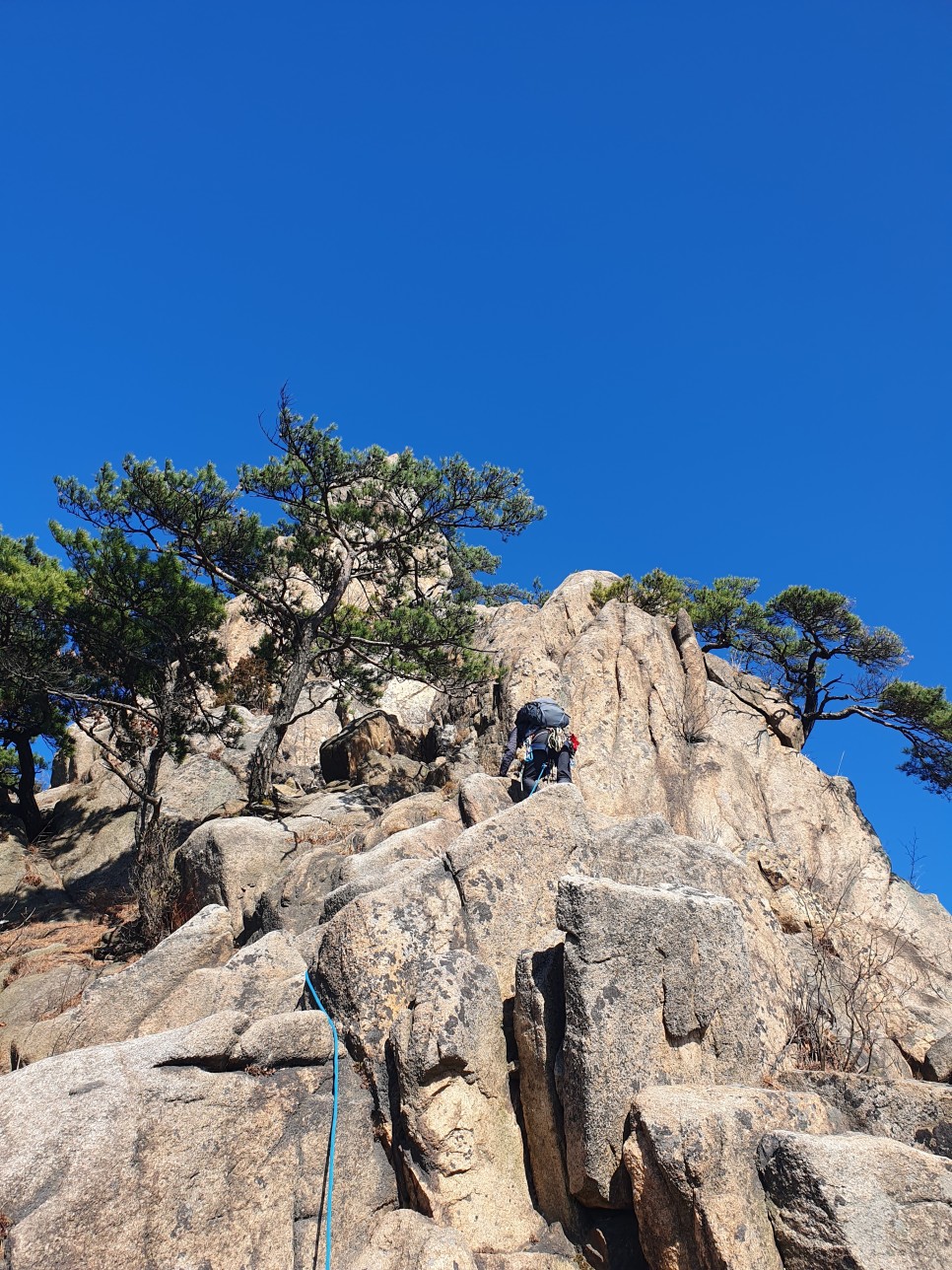 북한산 등산, 만경대 릿지 산행 (용암문~백운봉암문)