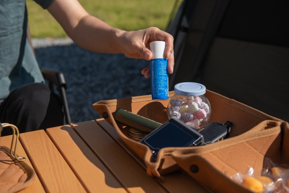 캠핑접시 냄비 받침대, 장갑 활용 가능한 카즈미 캔버스 필드 트레이세트