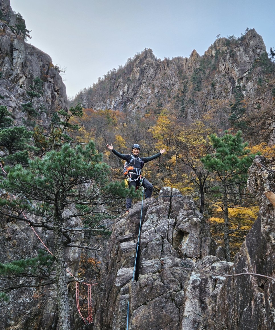 설악산 등산, 토왕골 별을따는소년들 가을 릿지