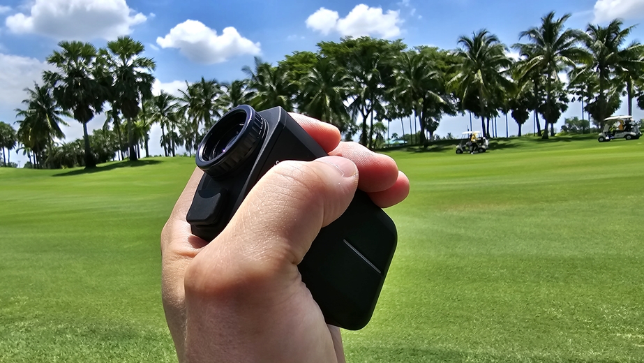 샷네비 나노 리뷰, 가장 작고 가벼운 초소형 레이저 골프 거리 측정기, Shot Navi nano