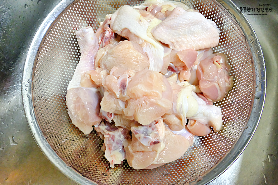 국물 닭볶음탕 레시피 매운 닭볶음탕 양념 고추장 닭도리탕 만들기
