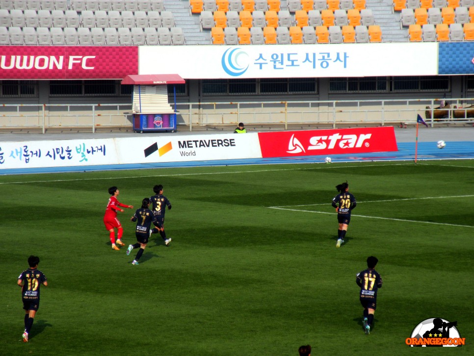 [2023.11.19 * 1/2, 전반전 화보] 수원 FC 위민 vs 인천 현대제철 레드엔젤스, 현대제철 2023 WK리그 챔피언결정전 1차전 ~ 경기 수원, 수원 종합 운동장