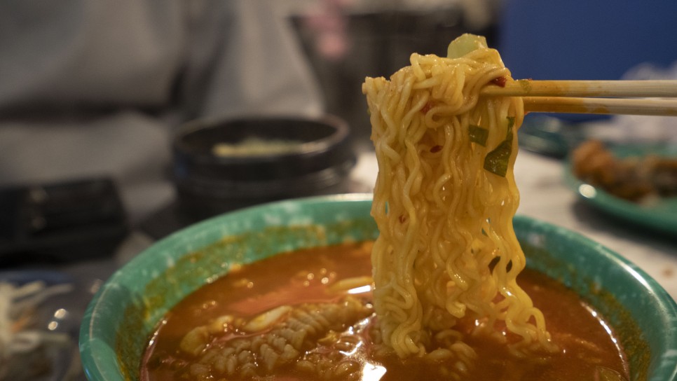 서비스가 정말 푸짐한 삼덕동맛집, 팔팔회관 산오징어