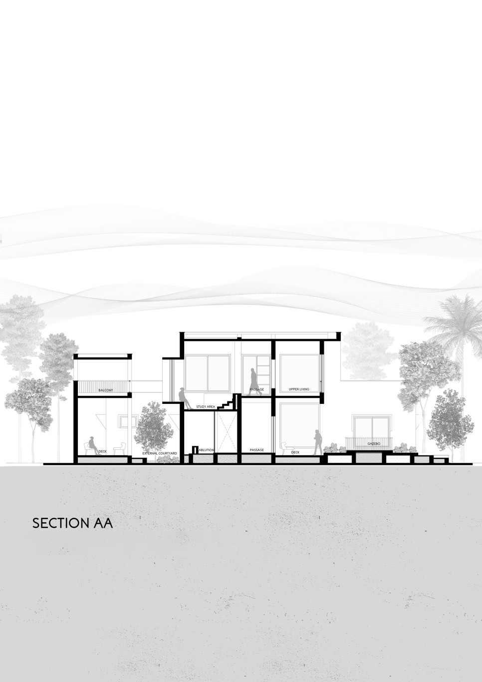 살고 싶은 집! 자연과 건축이 일체를 이룬 현대식 주택, Red Wall Residence by i2a Architects Studio