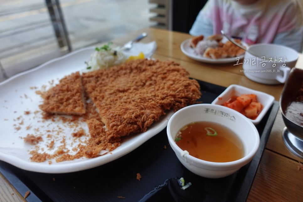 내돈내산 자주가는 인천 완정역 맛집 가성비 좋은 홍익돈까스 검단점