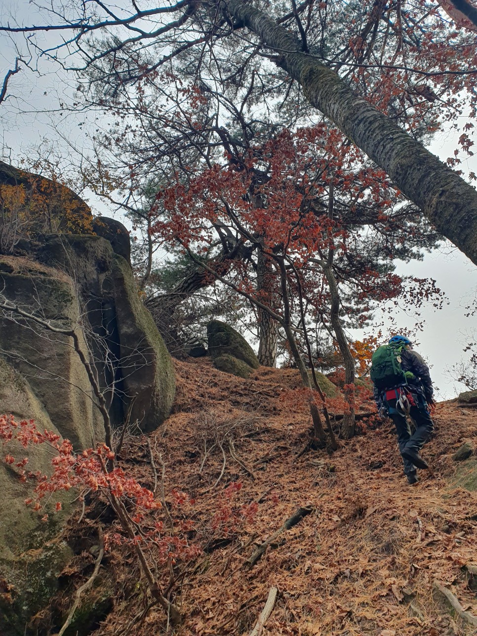 도봉산 등산, 낭만길 릿지 가을 산행