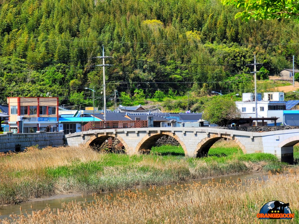 (전남 보성 / 보성 벌교 홍교) 우리나라에 남아있는 홍교 가운데 가장 규모가 크고 아름다워요. 조선시대 순천 선암사 승려들이 만든 다리 寶城 筏橋 虹橋
